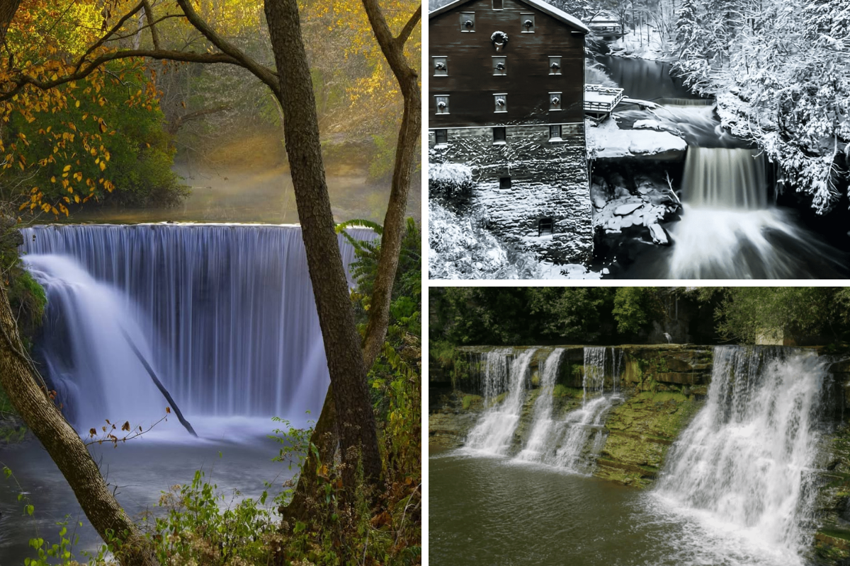 Waterfalls in Ohio