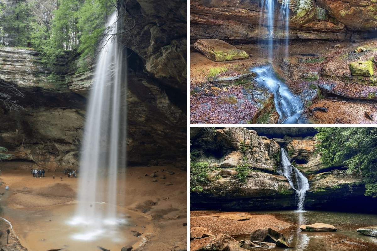 Hocking Hills Waterfalls OH