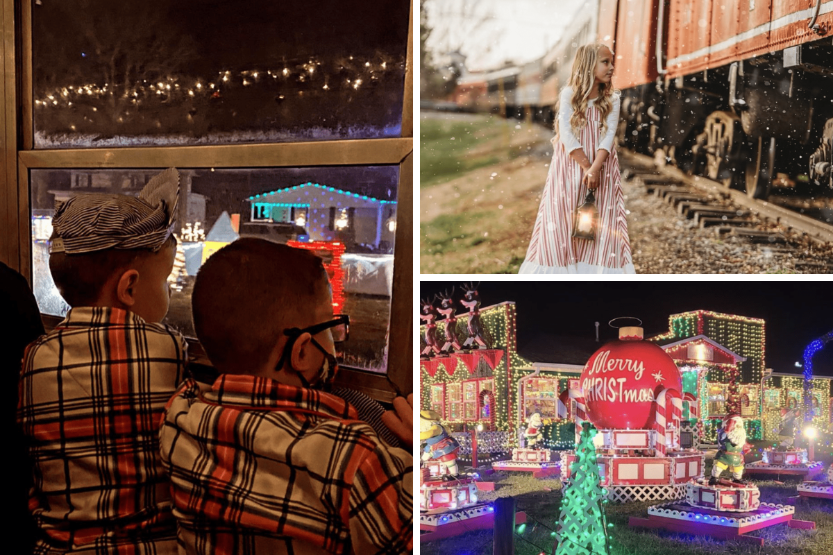 Polar Express and Christmas train rides in Ohio