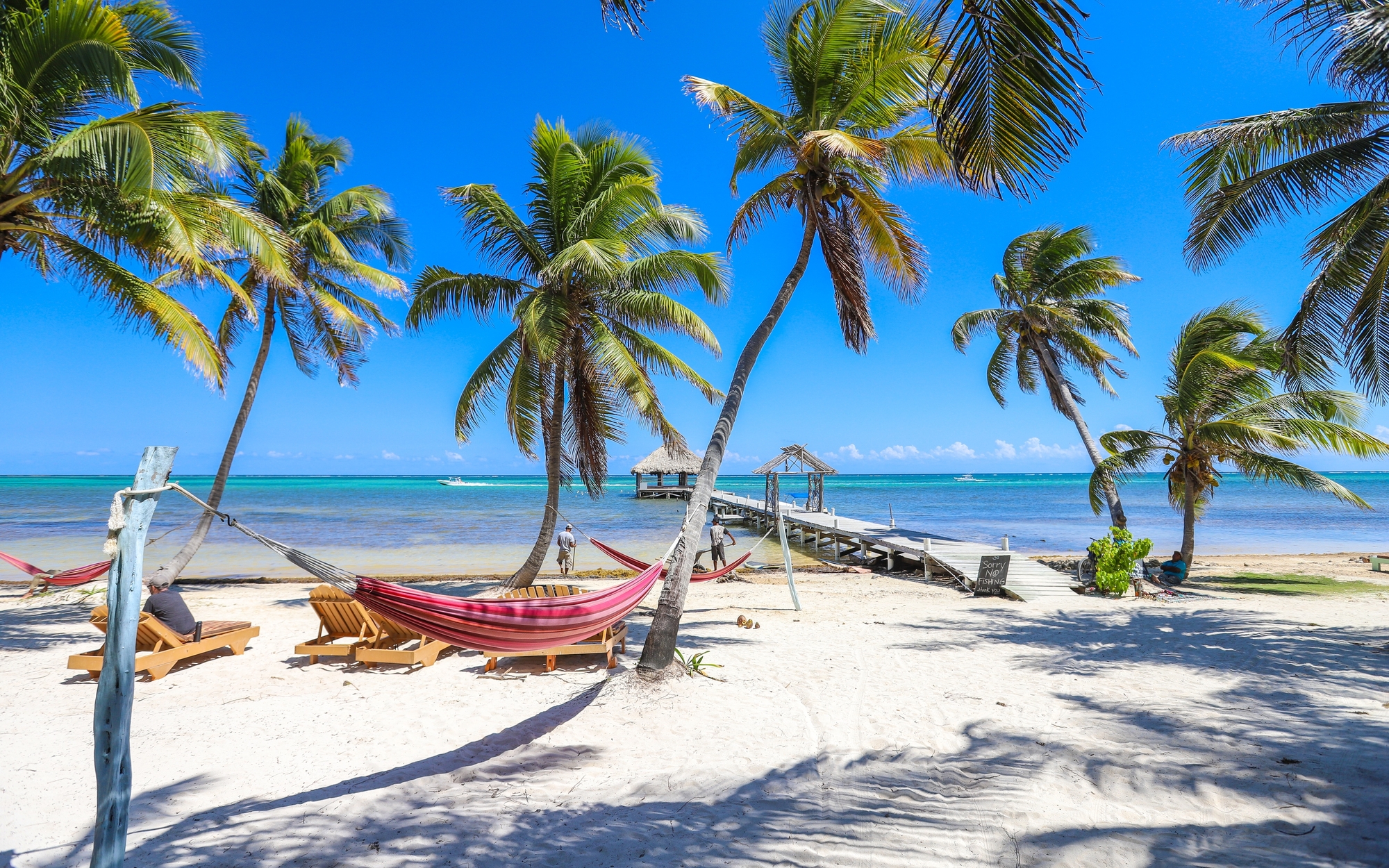 AMBERGRIS CAYE, BELIZE - Feb 14, 2019: Ambergris Caye, Belize - February 2019: Ak'bol Yoga Retreat and Eco-Resort welcomes visitors looking for a more holistic experience in Belize. — Photo by Wirestock