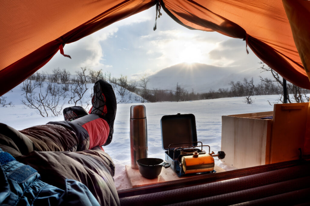 Winter Tent Camping