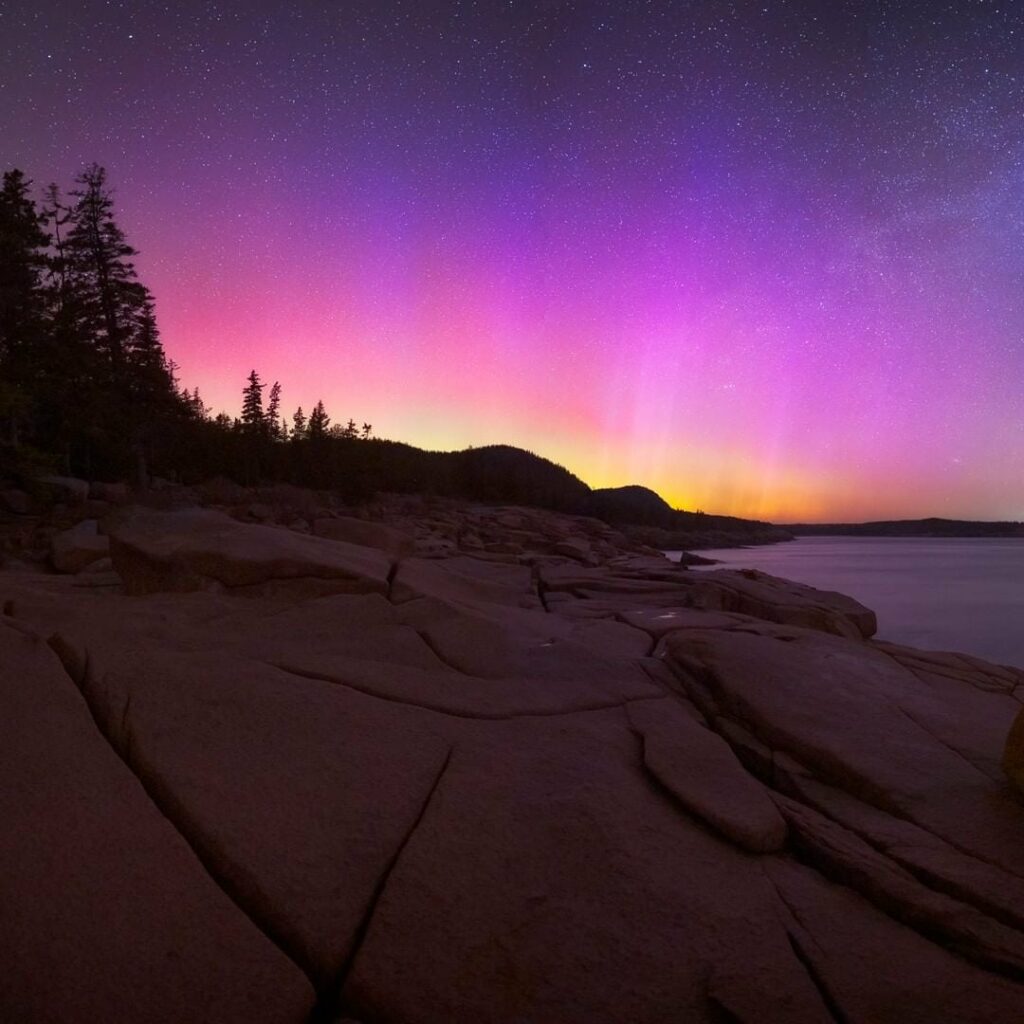 Northern-Lights-Acadia-National-Park