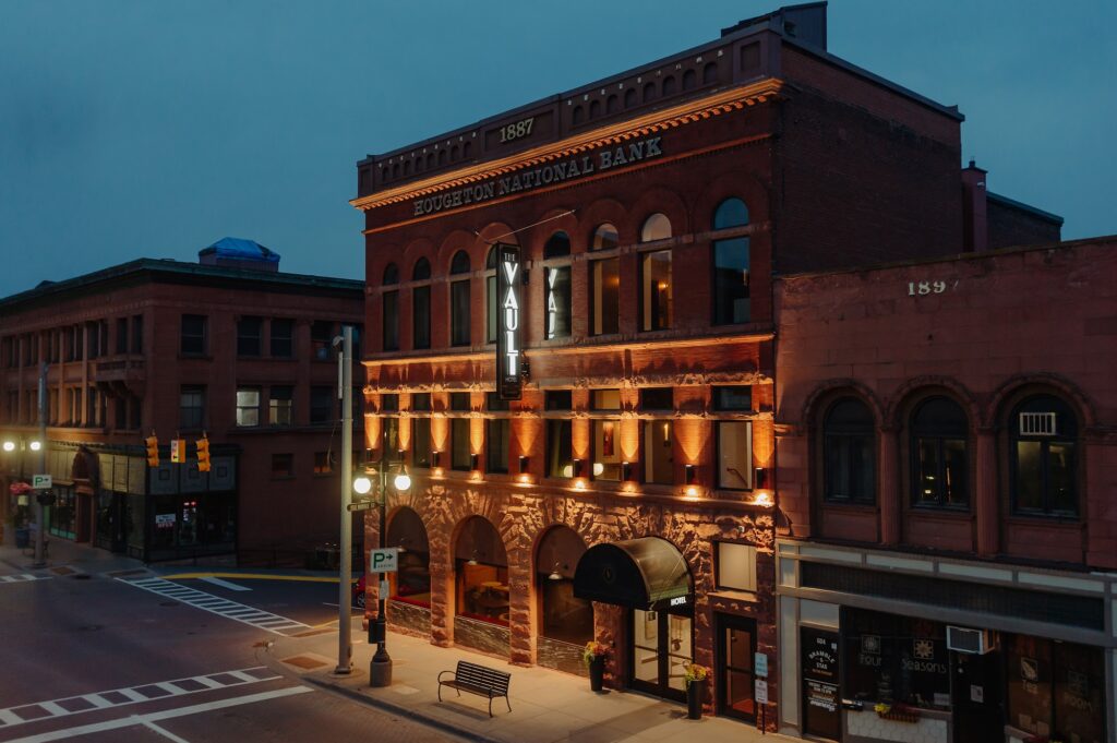 The Vault Hotel, Houghton Michigan