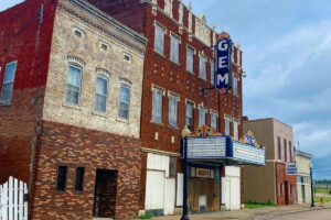 Abandoned Gem Theater in Cairo Illinois