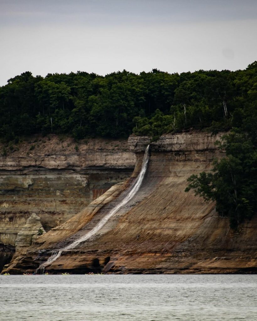 Bridal Veil Falls-Michigan