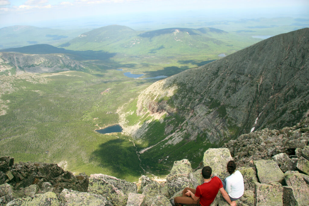 View,From,The,Top,Of,Mount,Katahdin,,Maine