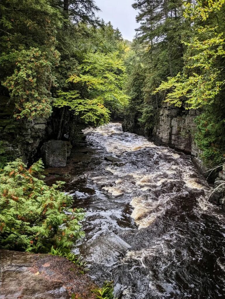 Canyon Falls-Michigan