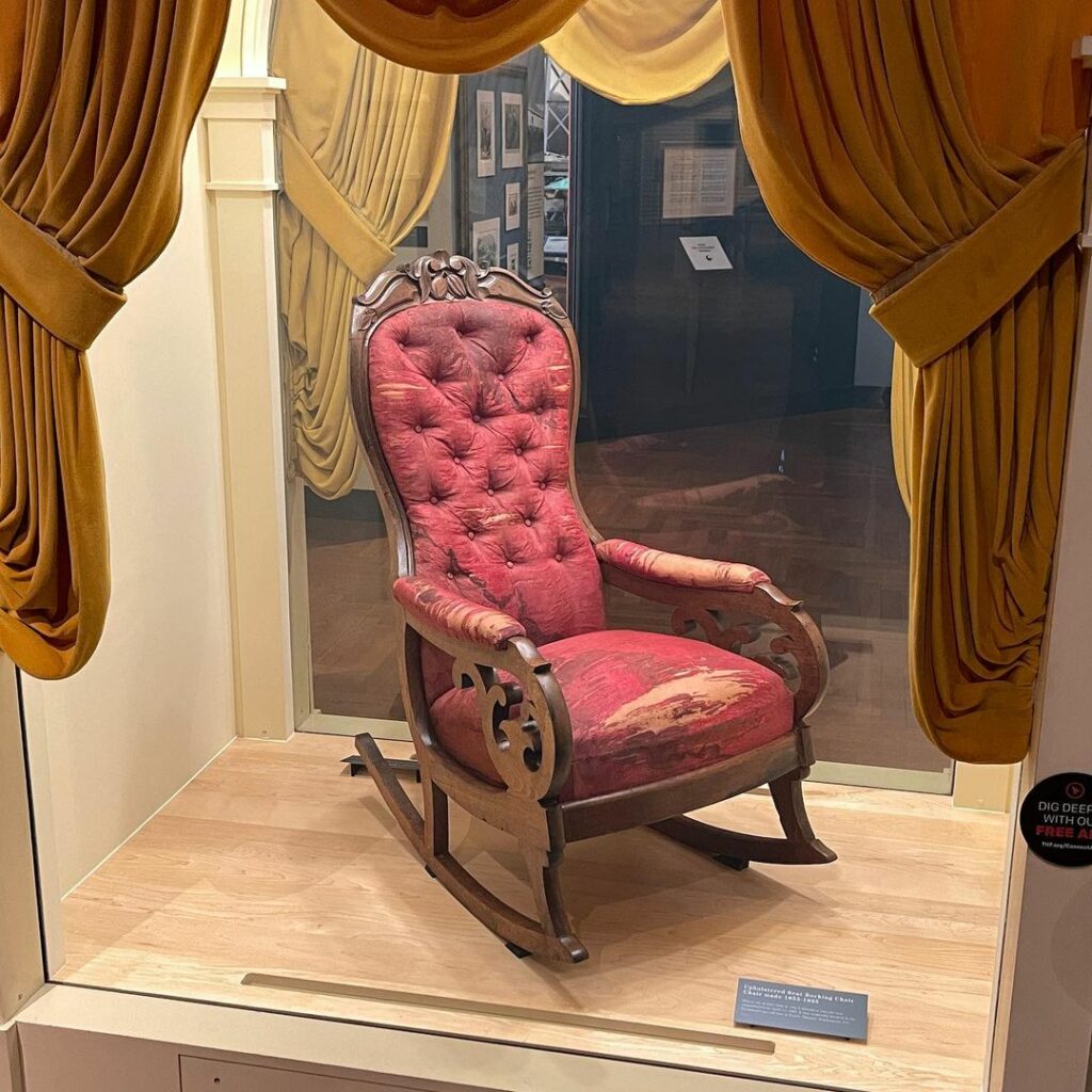 Lincoln Chair at the Henry Ford Museum-Michigan