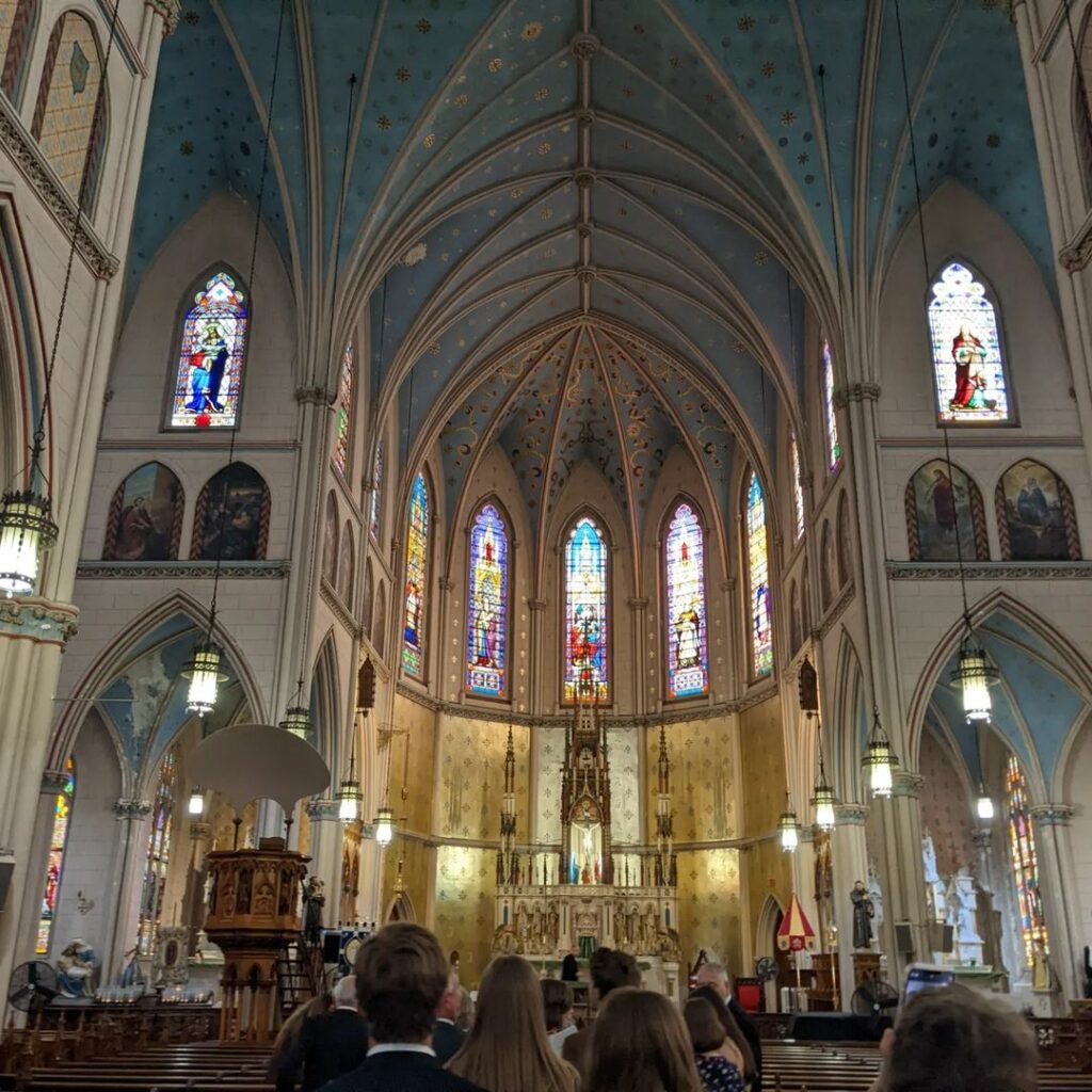 Basilica of Sainte Anne de Detroit-Michigan