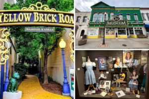 Follow the Yellow Brick Road All the Way to the Wonderful Land of Oz in Wamego Kansas