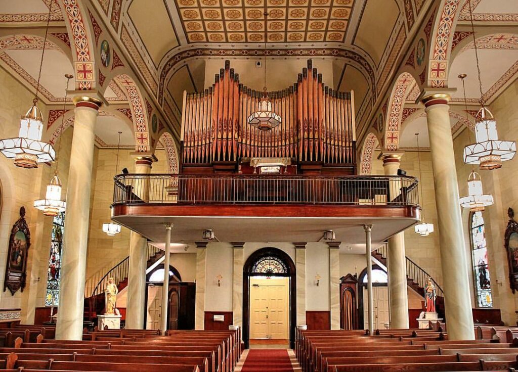 St. Francis Xavier Cathedral and Library-Indiana