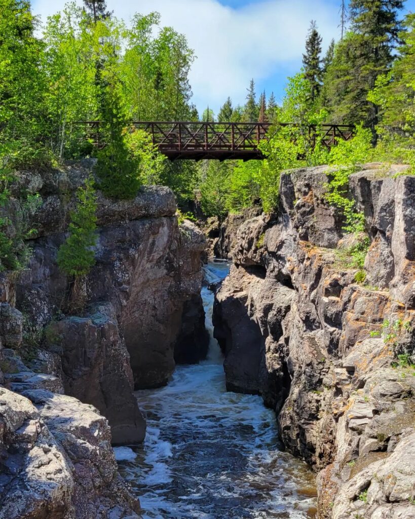 Temperance River Falls-Minnesota