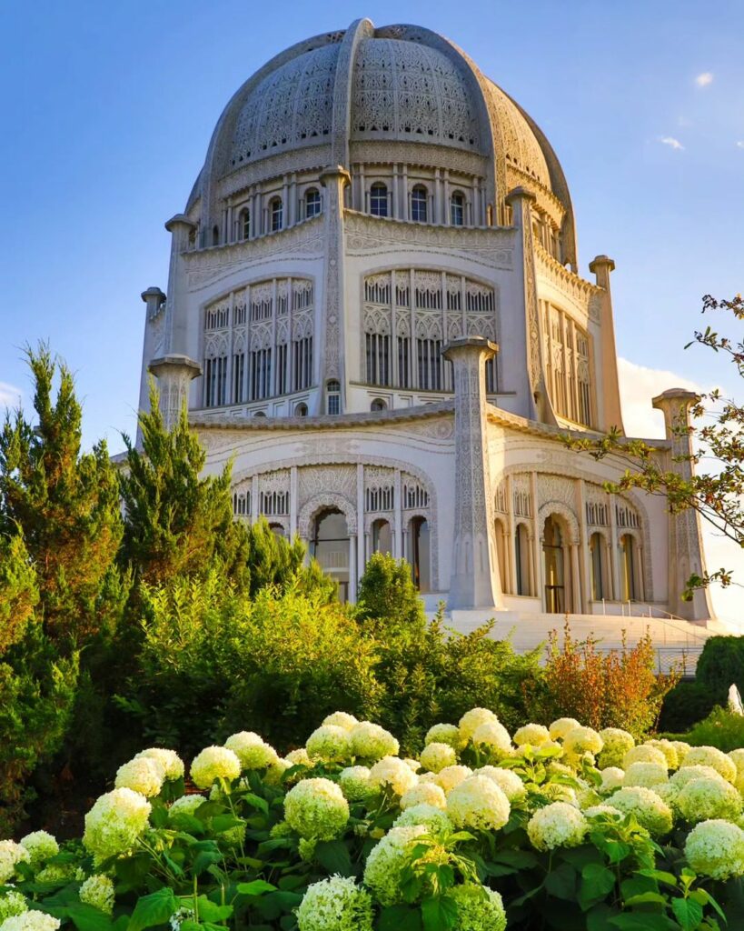 The Baha'i House of Worship-Wilmette