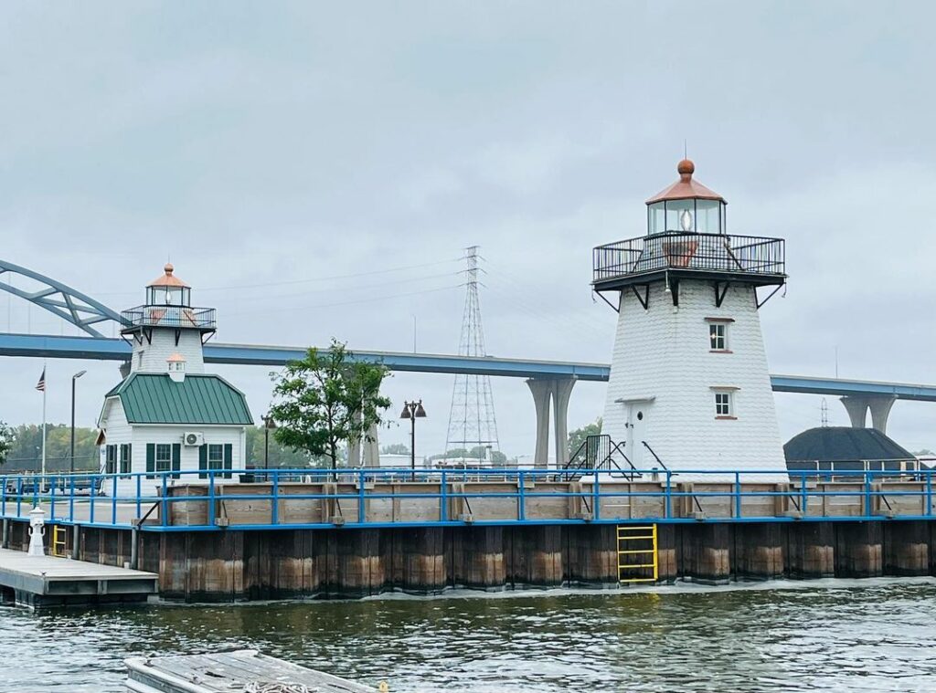 Grassy Island Range Lights-Green Bay, Wisconsin