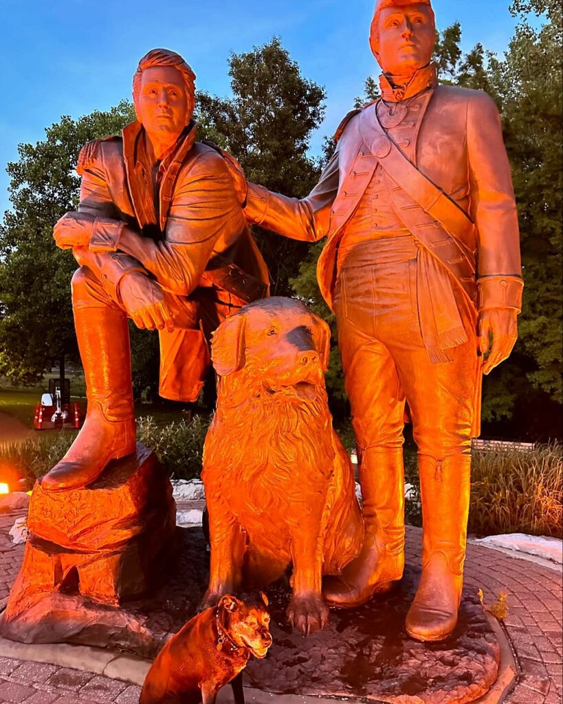 Lewis and Clark Statue-Missouri