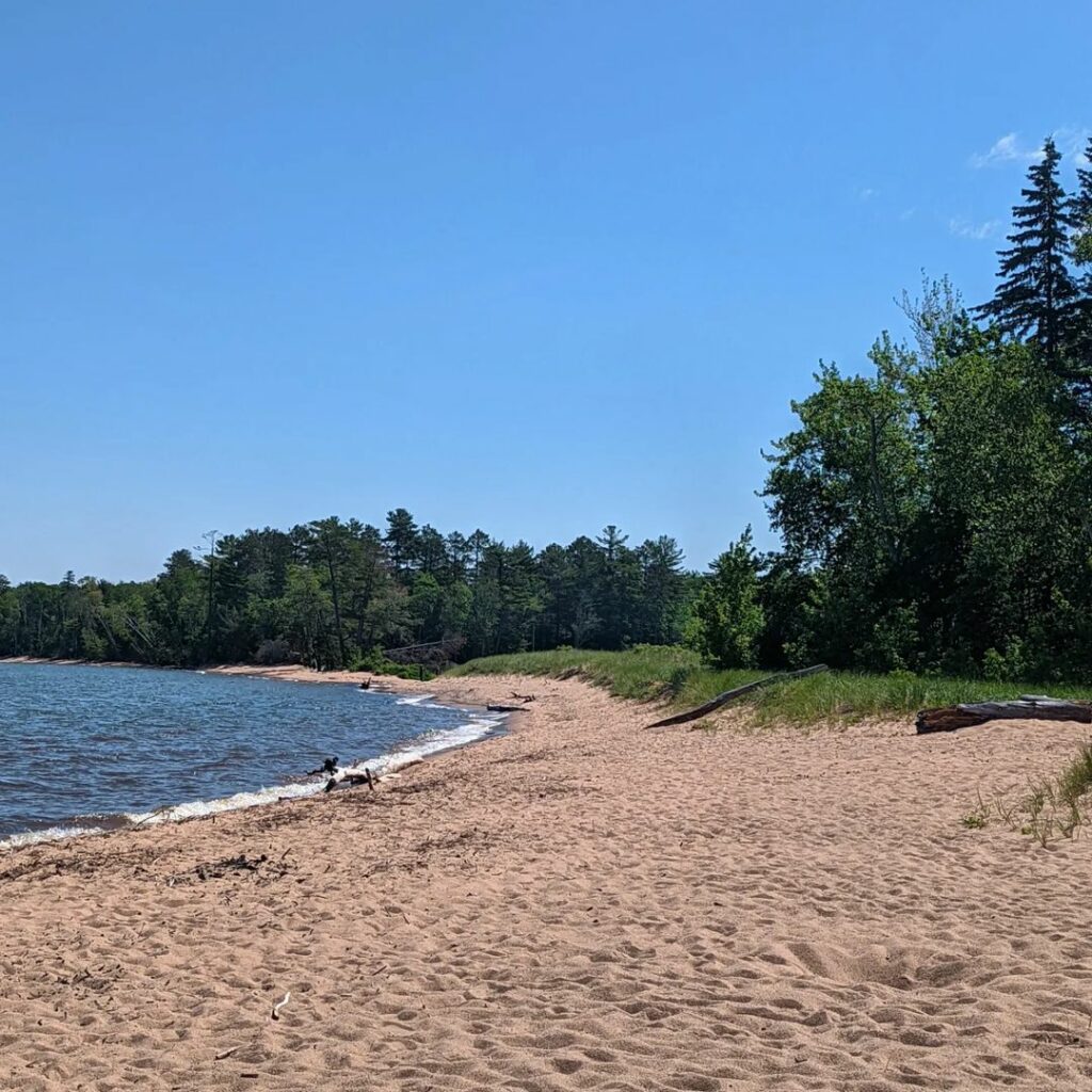 Little Sand Bay Beach-Wisconsin