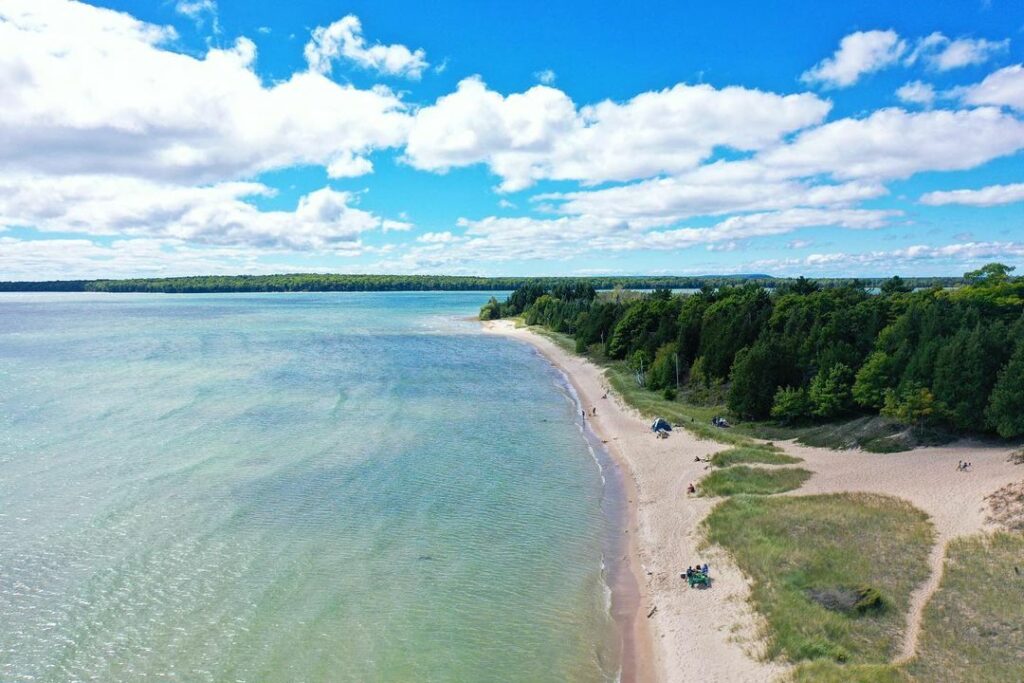 Sand Dunes Beach Park-Wisconsin