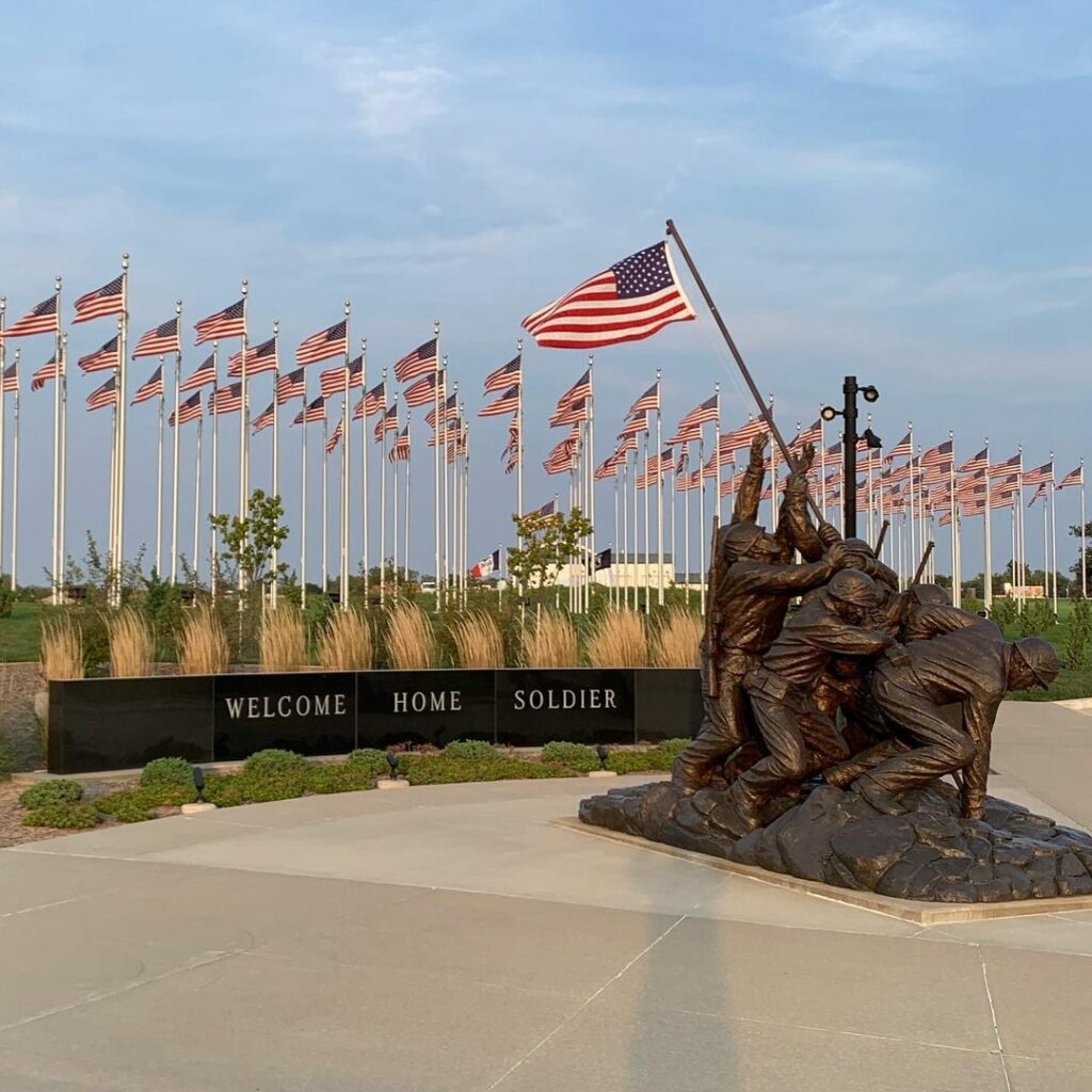 Welcome Home Soldier Monument-Iowa