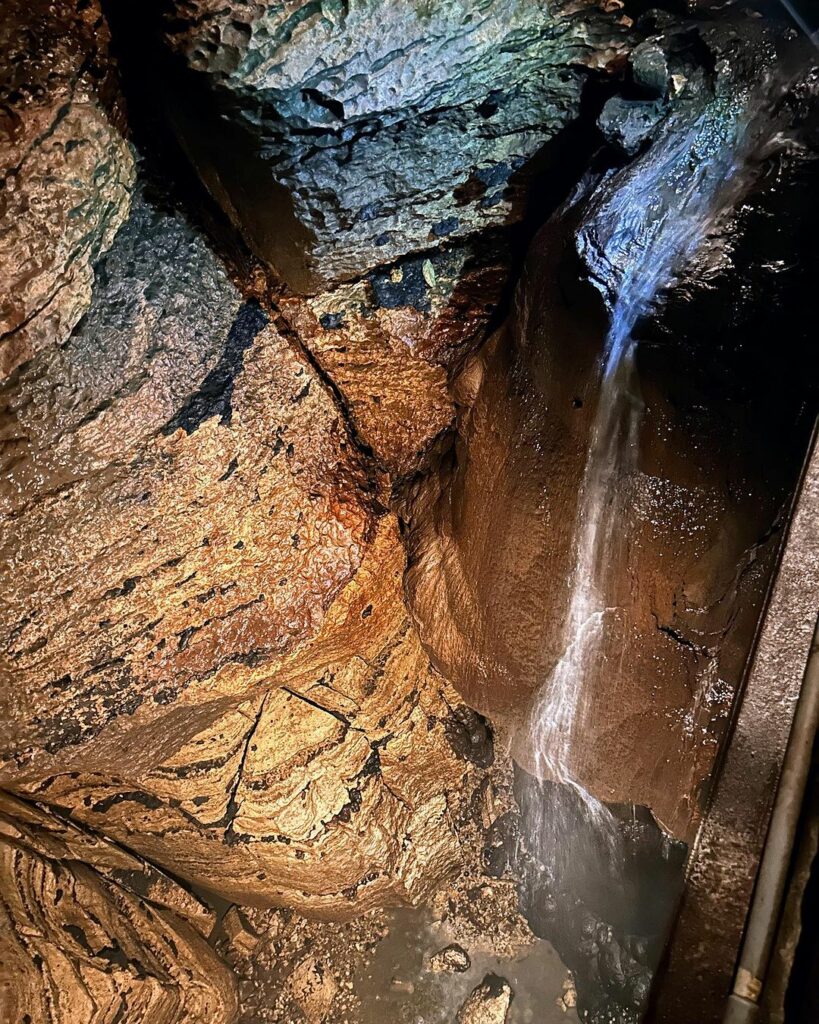 Niagara Cave Waterfall-Minnesota