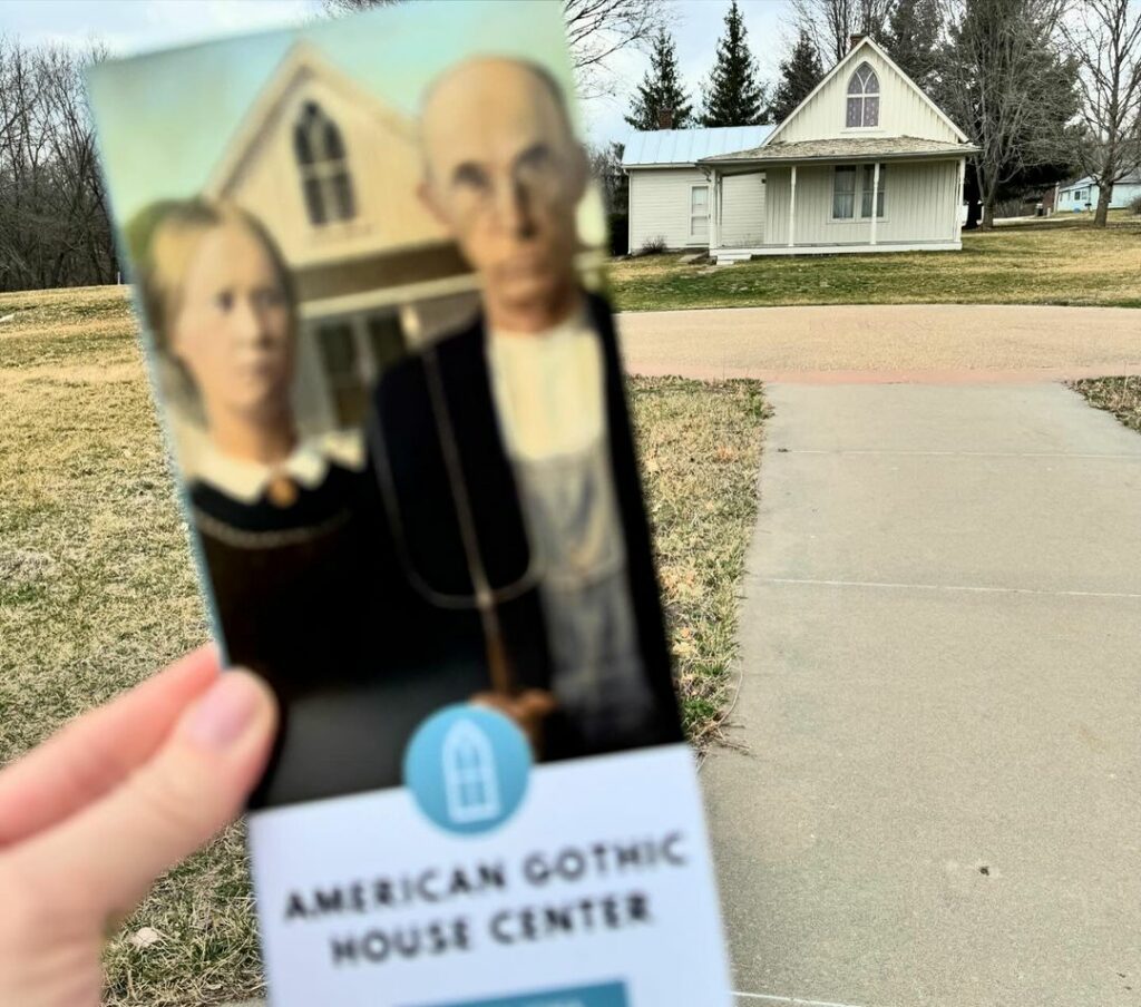 The American Gothic House-Iowa