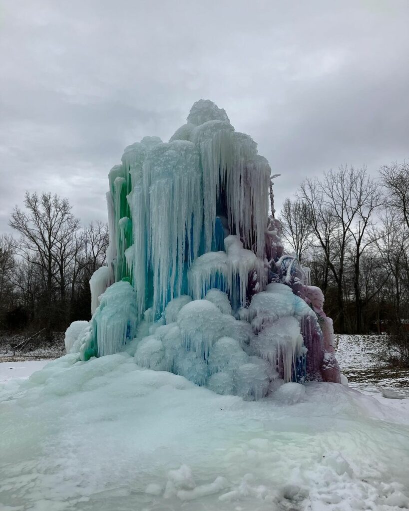 Veal's Ice Tree-Indiana