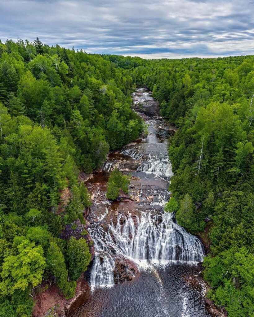 Potato River Falls-Wisconsin