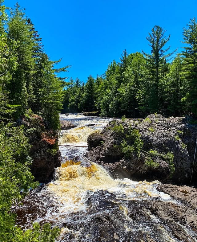 Potato River Falls-Wisconsin