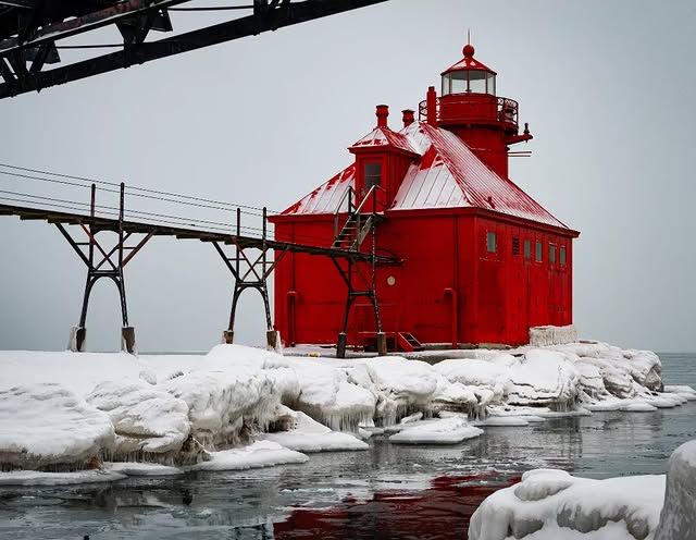 Sturgeon Bay Pierhead Lighthouse-Sturgeon Bay